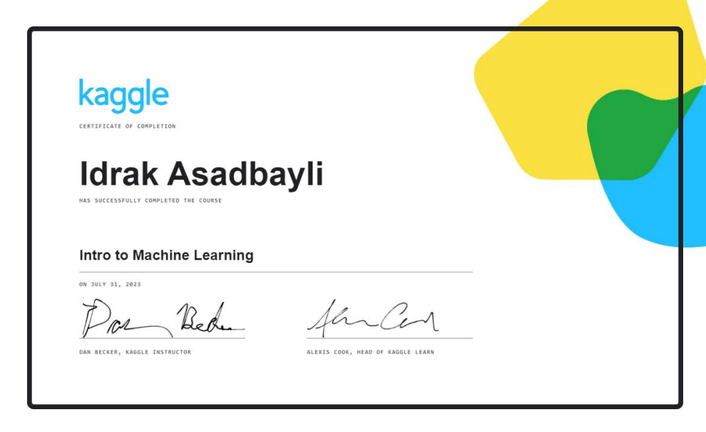 Certificate 3